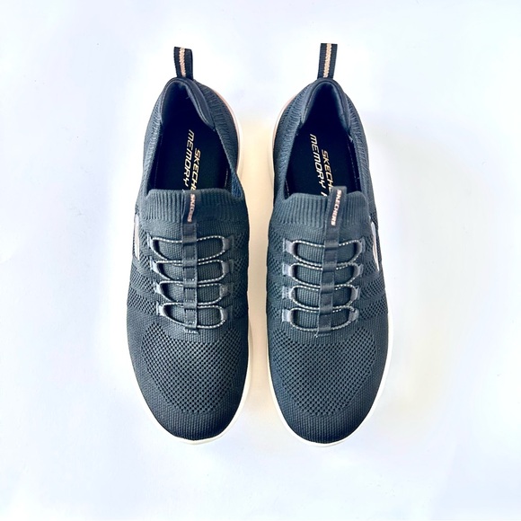 Skechers Women’s Black Slip-On Shoes - Picture 2 of 5